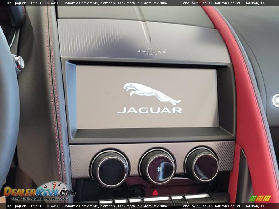 Controls of 2022 Jaguar F-TYPE P450 AWD R-Dynamic Convertible Photo #19