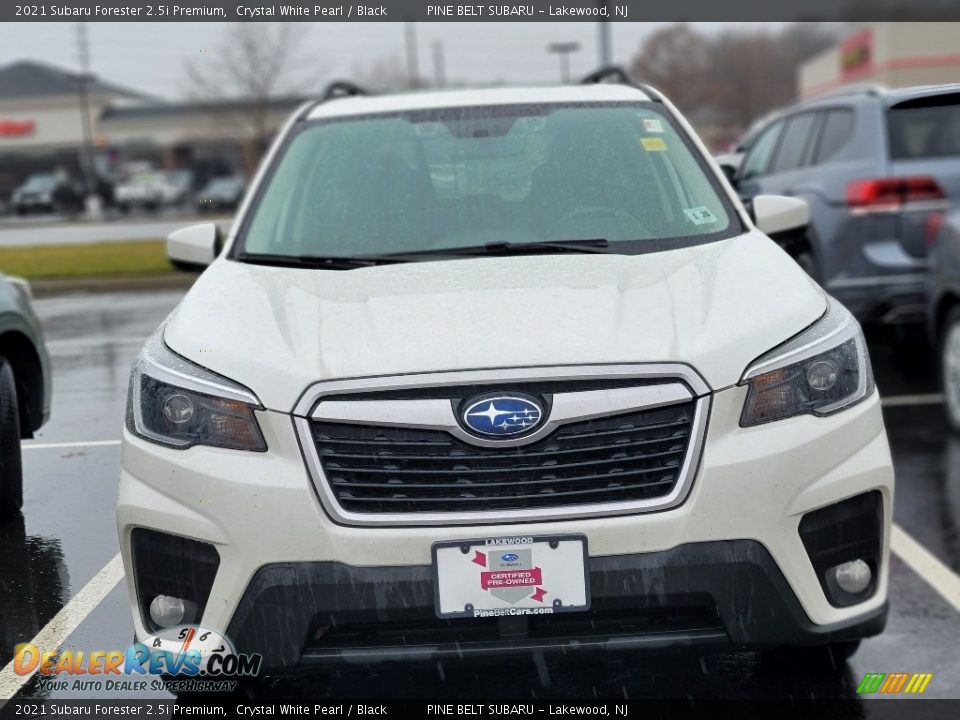 2021 Subaru Forester 2.5i Premium Crystal White Pearl / Black Photo #2