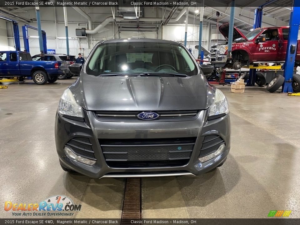 2015 Ford Escape SE 4WD Magnetic Metallic / Charcoal Black Photo #2