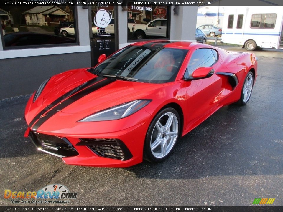2022 Chevrolet Corvette Stingray Coupe Torch Red / Adrenalin Red Photo #2