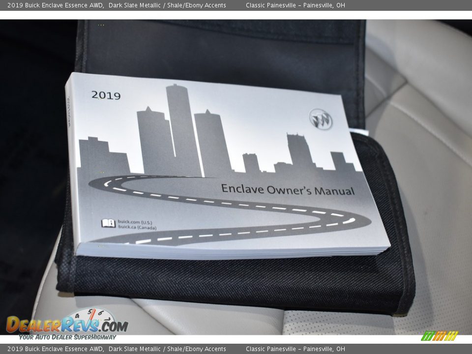 2019 Buick Enclave Essence AWD Dark Slate Metallic / Shale/Ebony Accents Photo #17