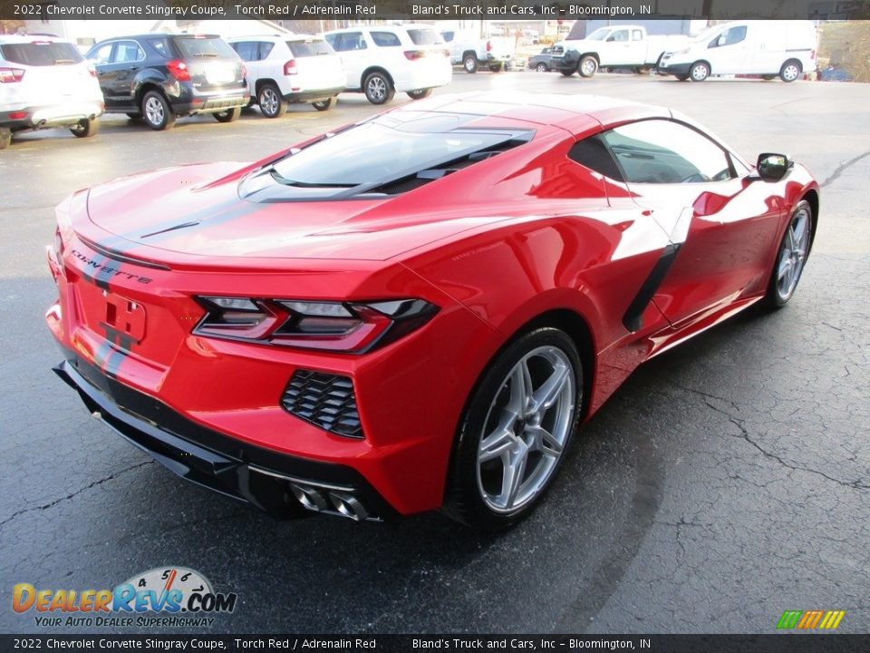 2022 Chevrolet Corvette Stingray Coupe Torch Red / Adrenalin Red Photo #4