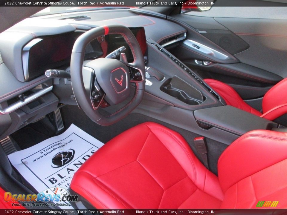 Adrenalin Red Interior - 2022 Chevrolet Corvette Stingray Coupe Photo #6