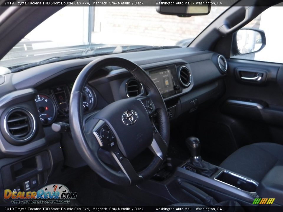 2019 Toyota Tacoma TRD Sport Double Cab 4x4 Magnetic Gray Metallic / Black Photo #23