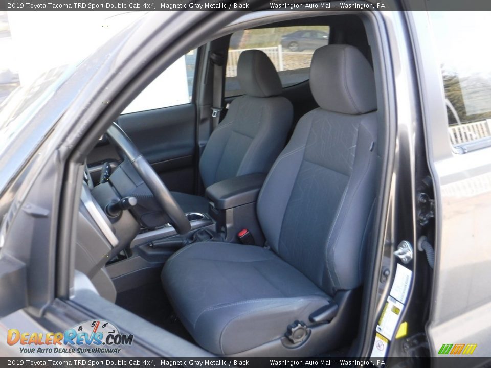 2019 Toyota Tacoma TRD Sport Double Cab 4x4 Magnetic Gray Metallic / Black Photo #25