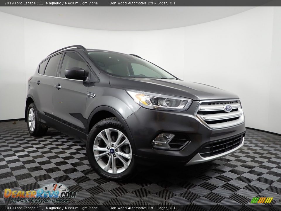 2019 Ford Escape SEL Magnetic / Medium Light Stone Photo #4