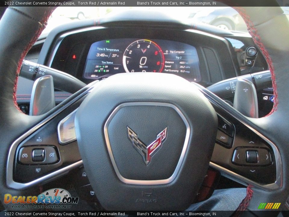 2022 Chevrolet Corvette Stingray Coupe Steering Wheel Photo #11