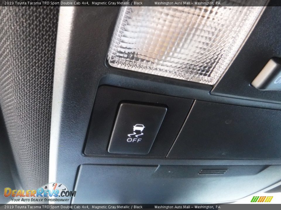 2019 Toyota Tacoma TRD Sport Double Cab 4x4 Magnetic Gray Metallic / Black Photo #28