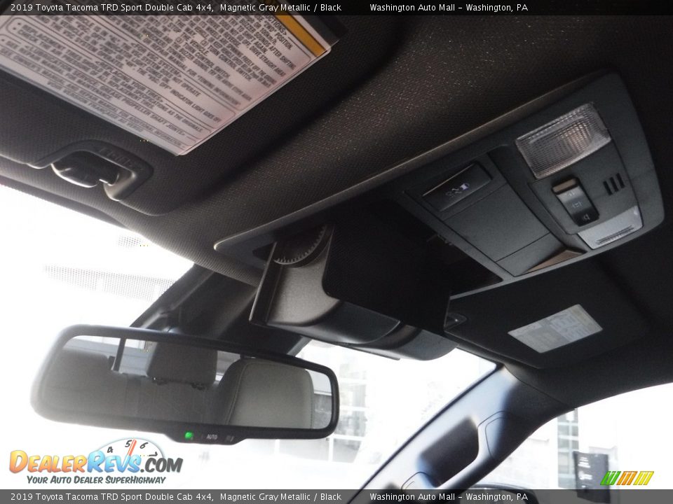 2019 Toyota Tacoma TRD Sport Double Cab 4x4 Magnetic Gray Metallic / Black Photo #31