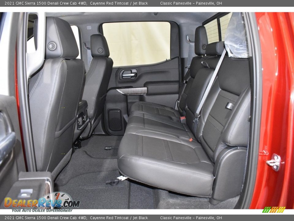 2021 GMC Sierra 1500 Denali Crew Cab 4WD Cayenne Red Tintcoat / Jet Black Photo #8