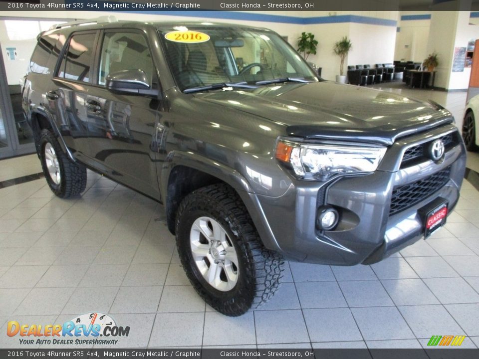 2016 Toyota 4Runner SR5 4x4 Magnetic Gray Metallic / Graphite Photo #3