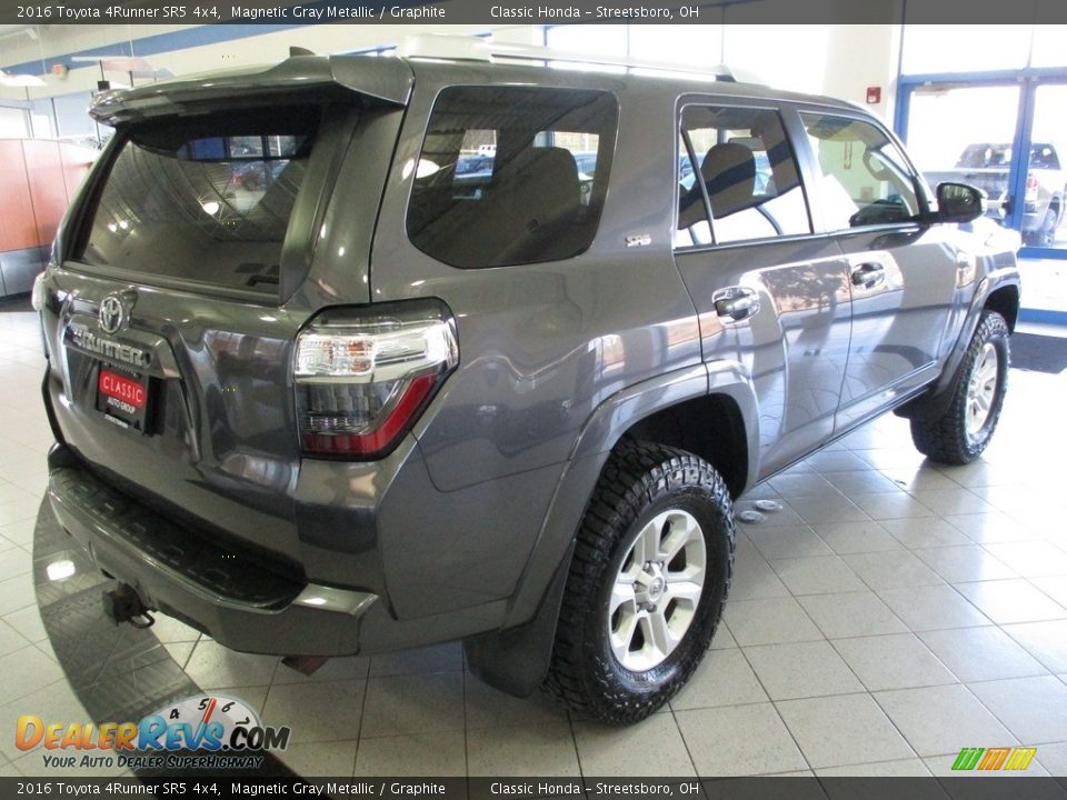 2016 Toyota 4Runner SR5 4x4 Magnetic Gray Metallic / Graphite Photo #7