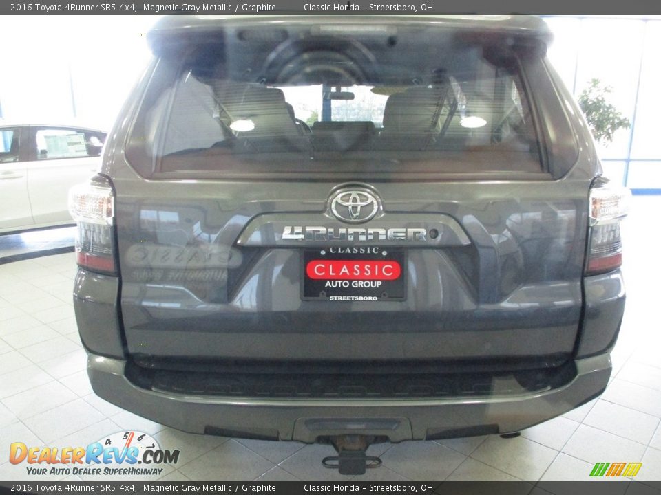 2016 Toyota 4Runner SR5 4x4 Magnetic Gray Metallic / Graphite Photo #8