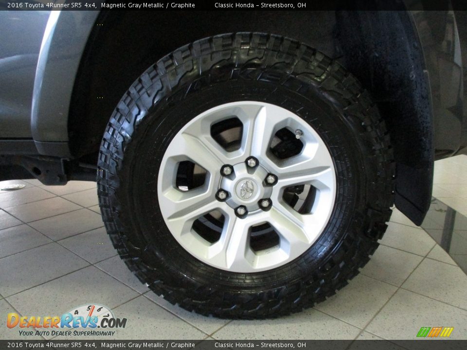 2016 Toyota 4Runner SR5 4x4 Magnetic Gray Metallic / Graphite Photo #10