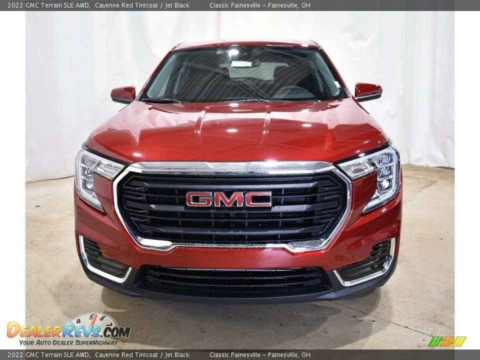 2022 GMC Terrain SLE AWD Cayenne Red Tintcoat / Jet Black Photo #4