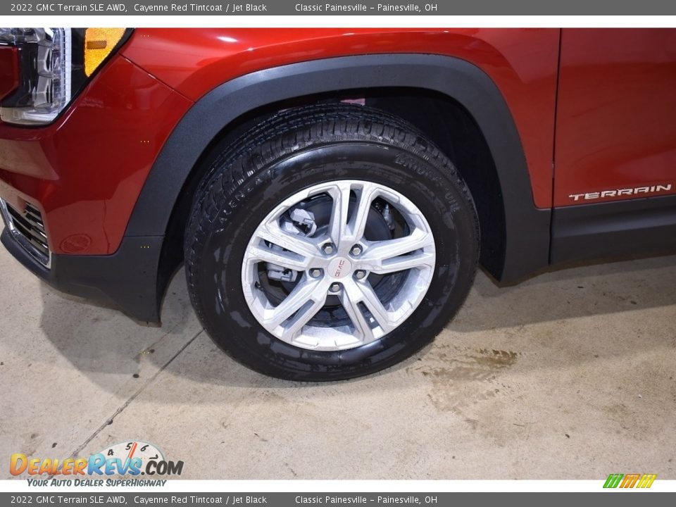 2022 GMC Terrain SLE AWD Cayenne Red Tintcoat / Jet Black Photo #5