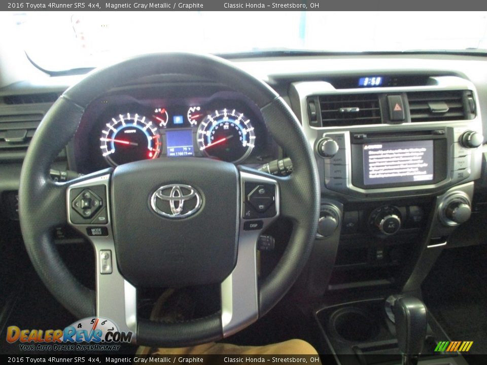 2016 Toyota 4Runner SR5 4x4 Magnetic Gray Metallic / Graphite Photo #29
