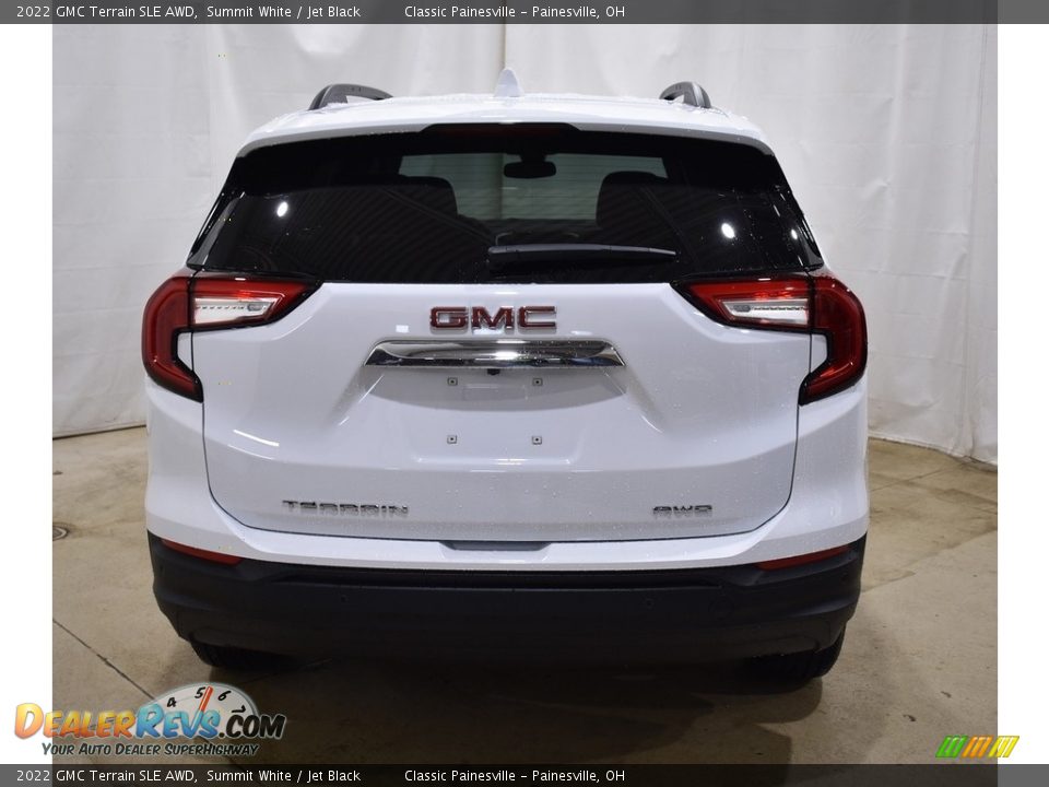 2022 GMC Terrain SLE AWD Summit White / Jet Black Photo #3