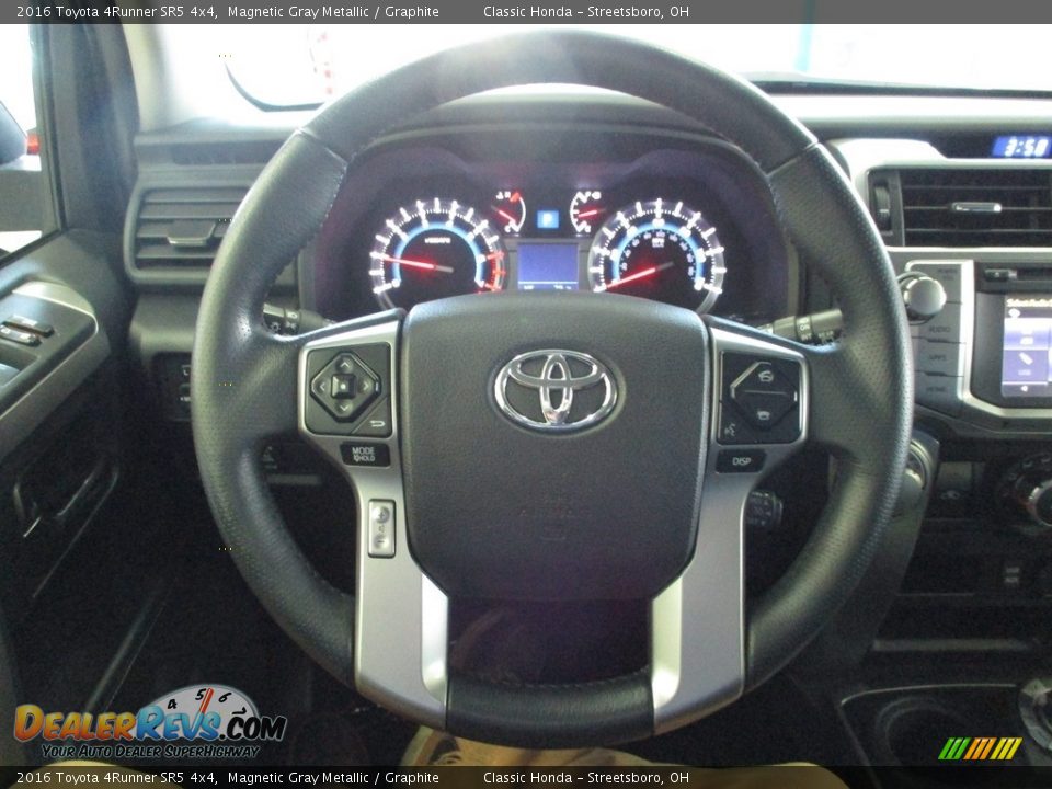 2016 Toyota 4Runner SR5 4x4 Magnetic Gray Metallic / Graphite Photo #31