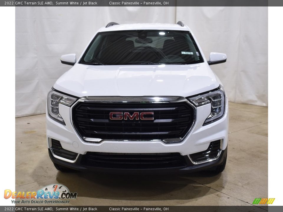 2022 GMC Terrain SLE AWD Summit White / Jet Black Photo #4