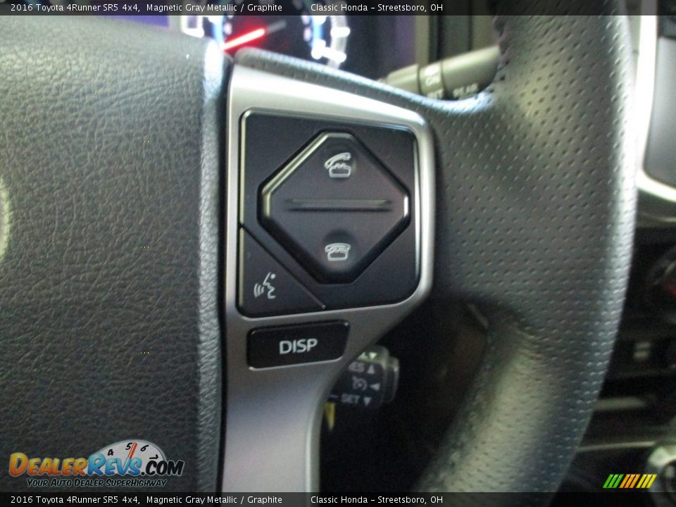 2016 Toyota 4Runner SR5 4x4 Magnetic Gray Metallic / Graphite Photo #33