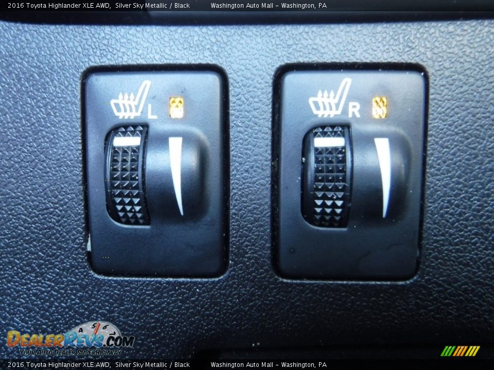 2016 Toyota Highlander XLE AWD Silver Sky Metallic / Black Photo #8