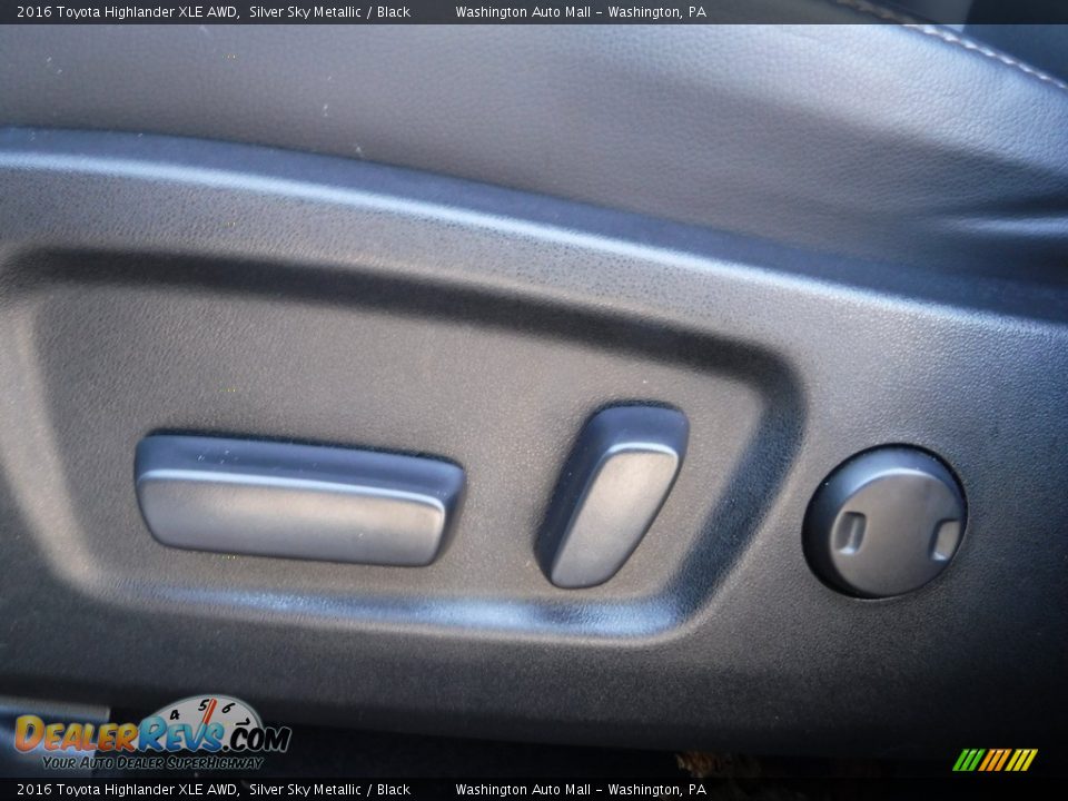 2016 Toyota Highlander XLE AWD Silver Sky Metallic / Black Photo #20
