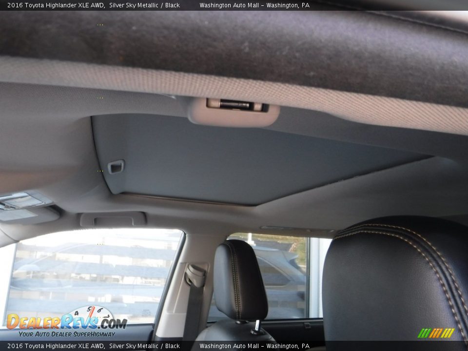 2016 Toyota Highlander XLE AWD Silver Sky Metallic / Black Photo #21