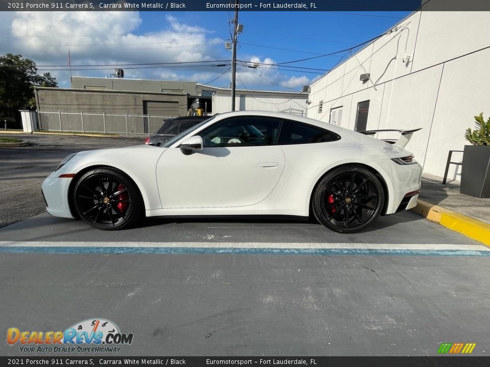 Carrara White Metallic 2021 Porsche 911 Carrera S Photo #1