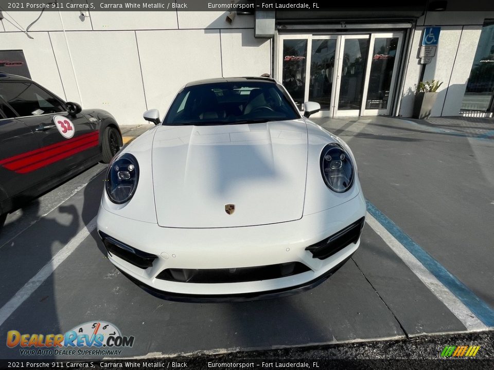 2021 Porsche 911 Carrera S Carrara White Metallic / Black Photo #3