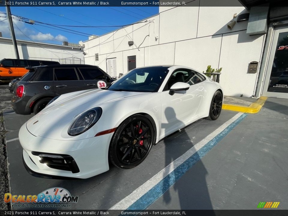 Carrara White Metallic 2021 Porsche 911 Carrera S Photo #4