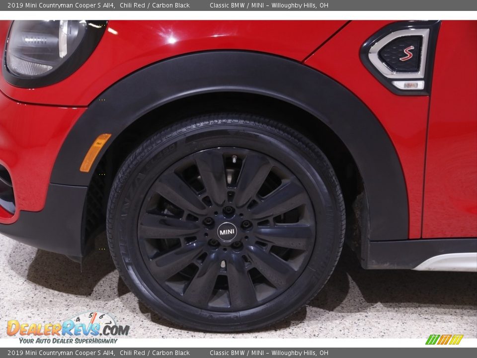 2019 Mini Countryman Cooper S All4 Chili Red / Carbon Black Photo #20