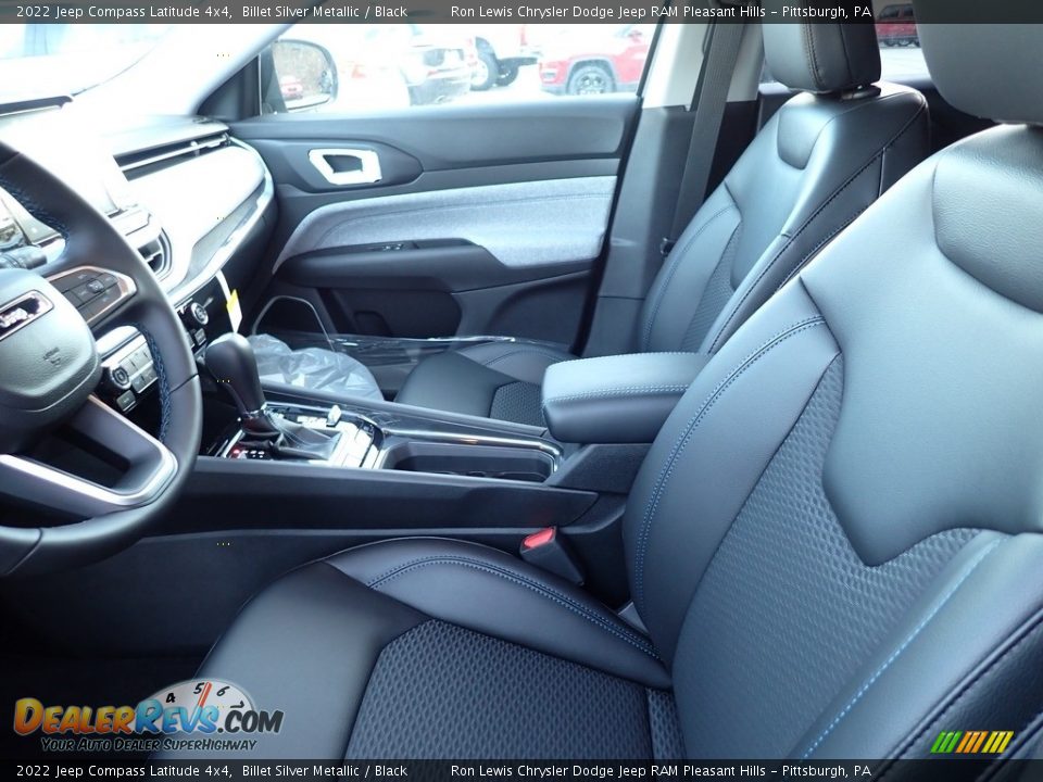 2022 Jeep Compass Latitude 4x4 Billet Silver Metallic / Black Photo #11
