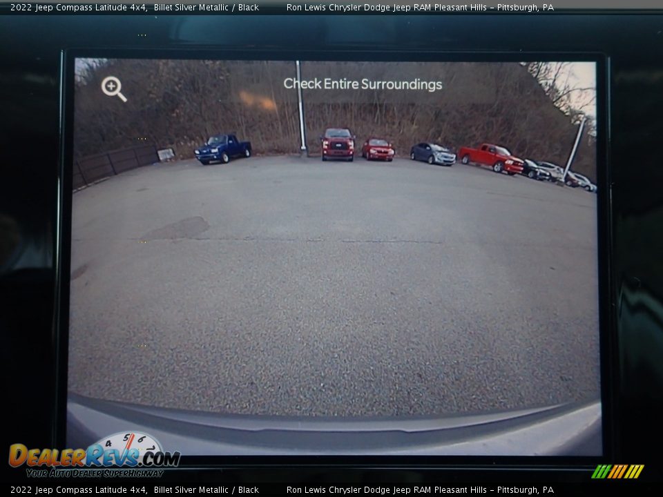 2022 Jeep Compass Latitude 4x4 Billet Silver Metallic / Black Photo #19