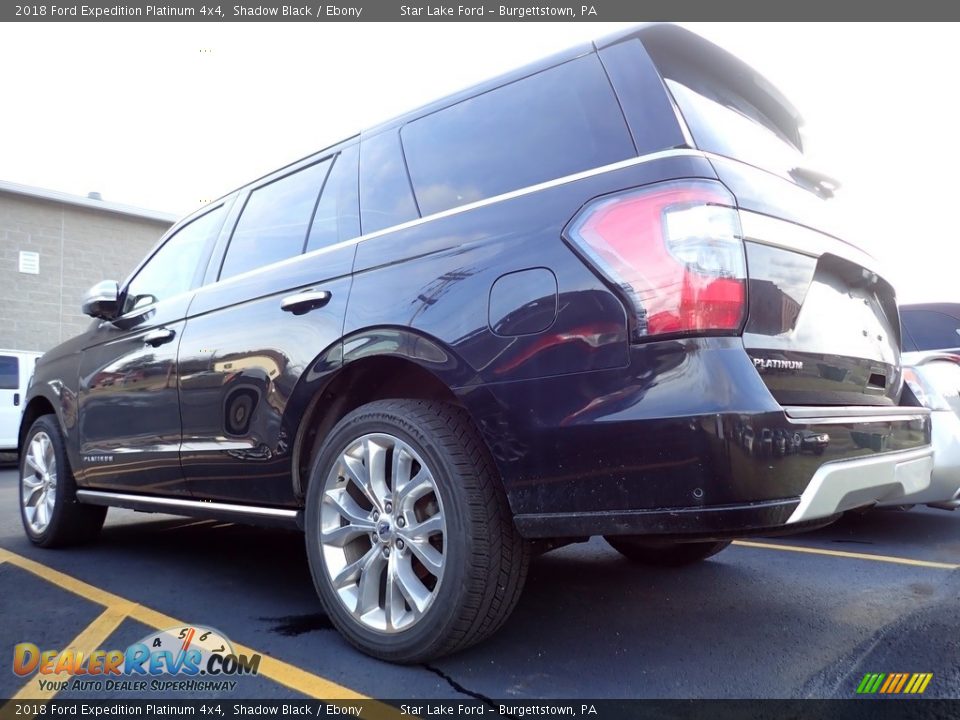 2018 Ford Expedition Platinum 4x4 Shadow Black / Ebony Photo #2