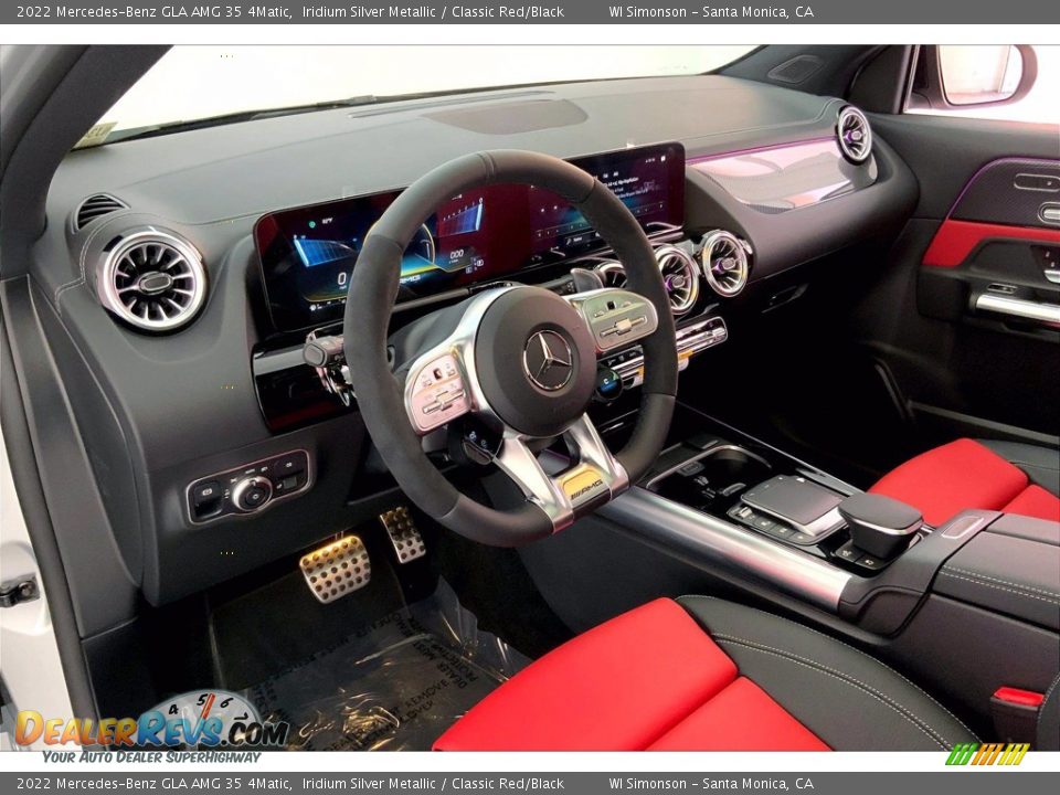 Dashboard of 2022 Mercedes-Benz GLA AMG 35 4Matic Photo #4