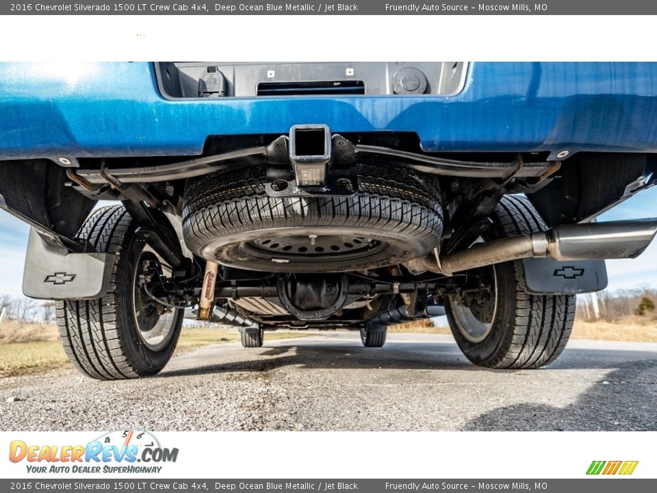 2016 Chevrolet Silverado 1500 LT Crew Cab 4x4 Deep Ocean Blue Metallic / Jet Black Photo #13