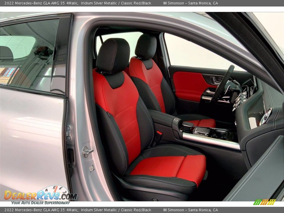 Classic Red/Black Interior - 2022 Mercedes-Benz GLA AMG 35 4Matic Photo #5