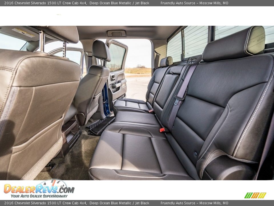 2016 Chevrolet Silverado 1500 LT Crew Cab 4x4 Deep Ocean Blue Metallic / Jet Black Photo #20
