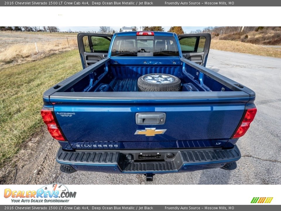 2016 Chevrolet Silverado 1500 LT Crew Cab 4x4 Deep Ocean Blue Metallic / Jet Black Photo #21