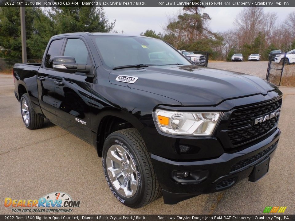 Front 3/4 View of 2022 Ram 1500 Big Horn Quad Cab 4x4 Photo #3