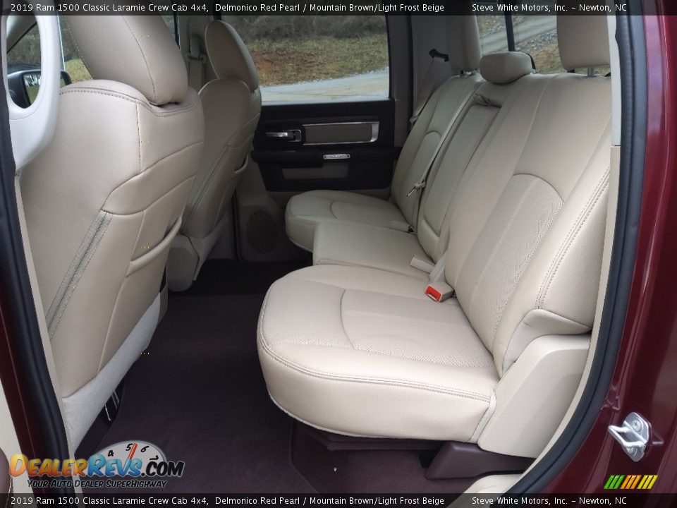 Rear Seat of 2019 Ram 1500 Classic Laramie Crew Cab 4x4 Photo #15