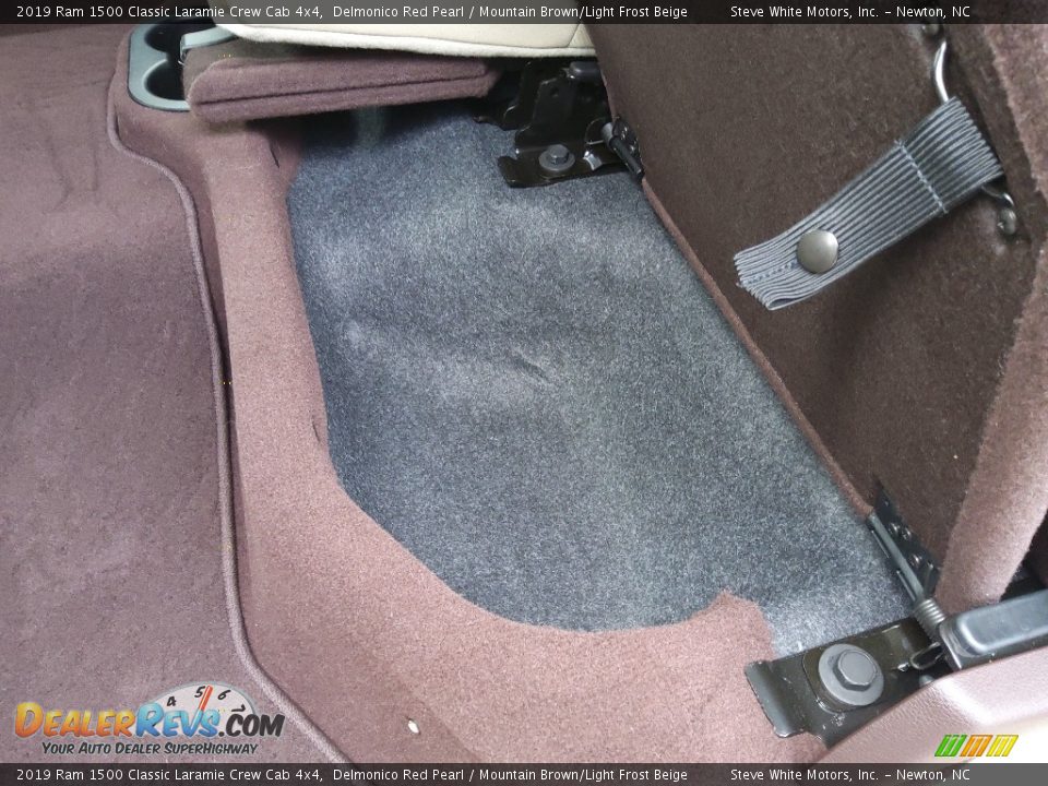 Rear Seat of 2019 Ram 1500 Classic Laramie Crew Cab 4x4 Photo #16