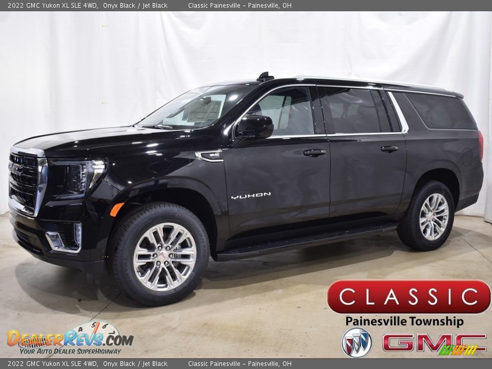 2022 GMC Yukon XL SLE 4WD Onyx Black / Jet Black Photo #1