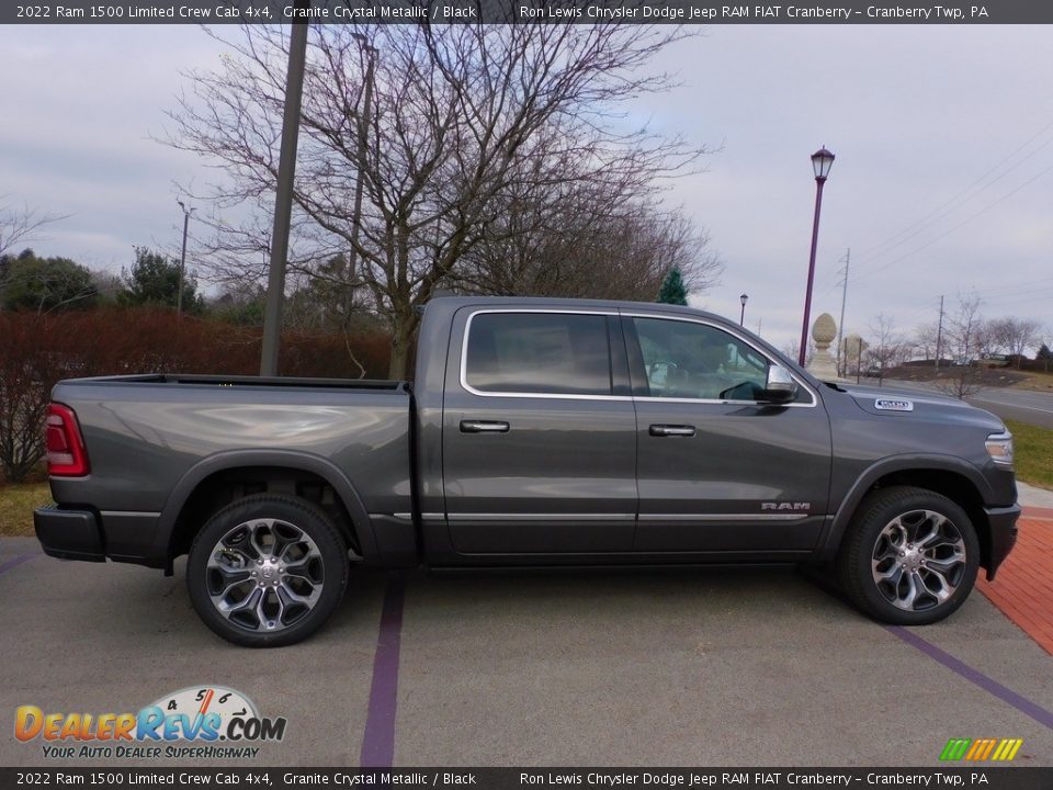 Granite Crystal Metallic 2022 Ram 1500 Limited Crew Cab 4x4 Photo #4
