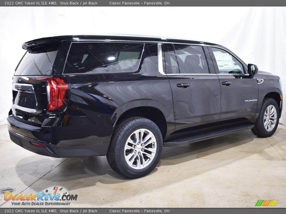 2022 GMC Yukon XL SLE 4WD Onyx Black / Jet Black Photo #2