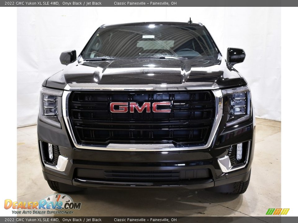 2022 GMC Yukon XL SLE 4WD Onyx Black / Jet Black Photo #4