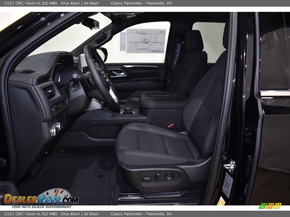 2022 GMC Yukon XL SLE 4WD Onyx Black / Jet Black Photo #6