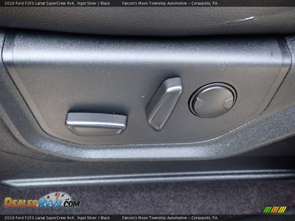 2019 Ford F150 Lariat SuperCrew 4x4 Ingot Silver / Black Photo #22
