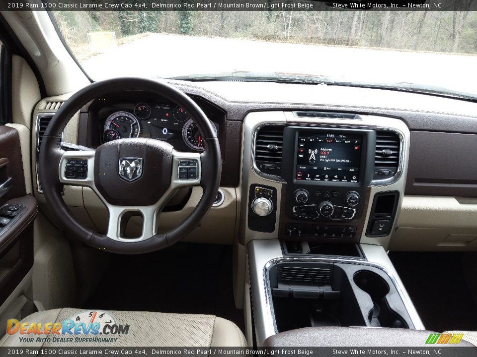 Dashboard of 2019 Ram 1500 Classic Laramie Crew Cab 4x4 Photo #21